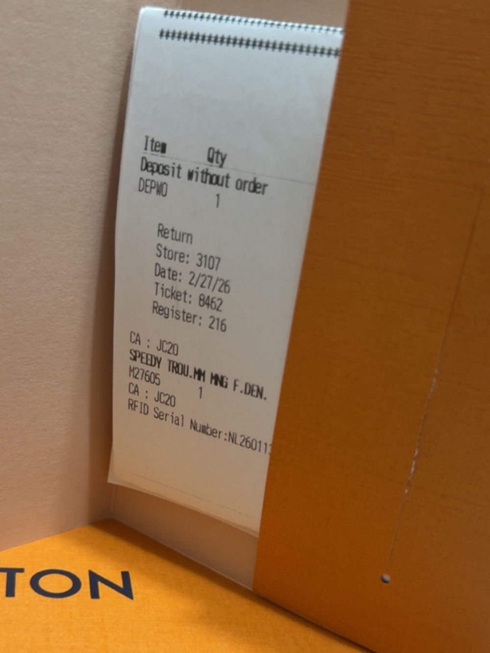 Louis Vuitton Monogram Denim Mini Pouch - Pink / Blue - Picture 5 of 8